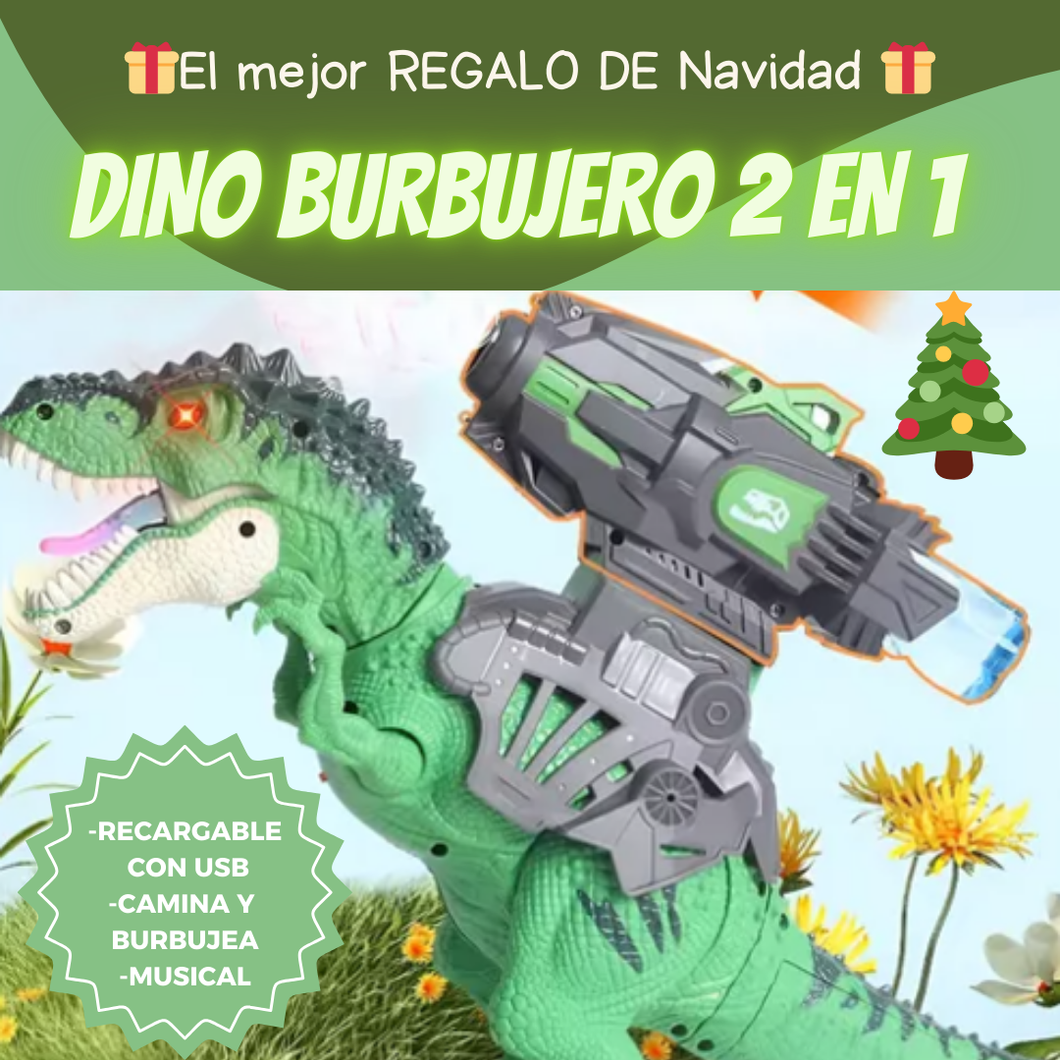 Dino Burbujero 2 en 1 / ENVIOS GRATIS